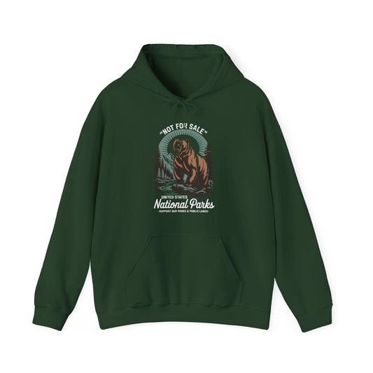 Not For Sale National Parks Support Our Parks & Public Lands Hoodie