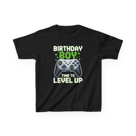 Level Up Birthday Boy Video Game T-shirt