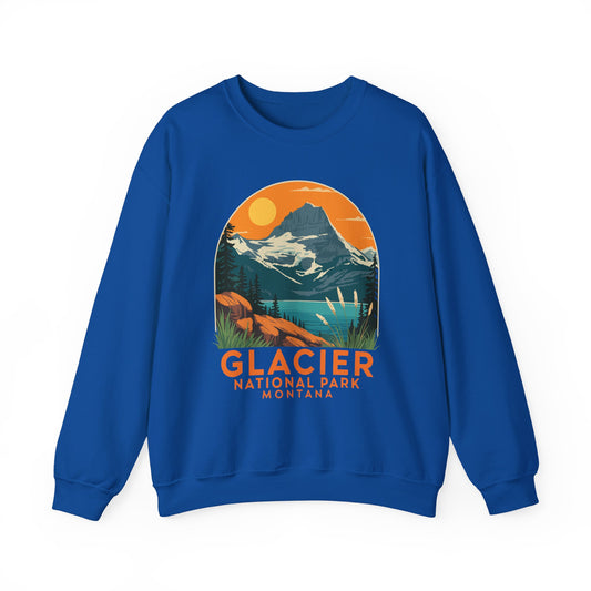 Glacier National Park Adventure Outdoor National Park Sweatshirt