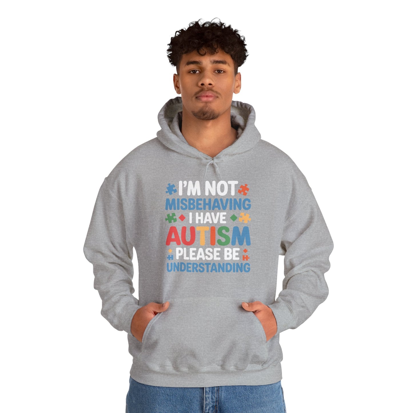 Autism Awareness I'm Not Misbehaving I Have Autism Hoodie
