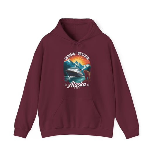 Cruisin Together Alaska 2025 Family Friend Alaska Cruise Hoodie