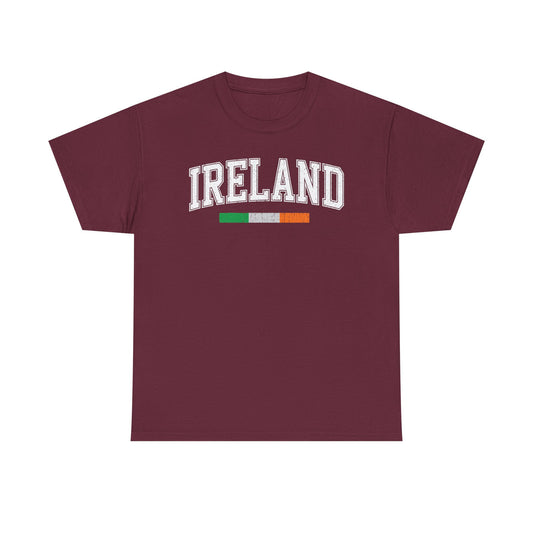 Vintage Ireland Flag Irish Retro Throwback Mens Womens T-Shirt