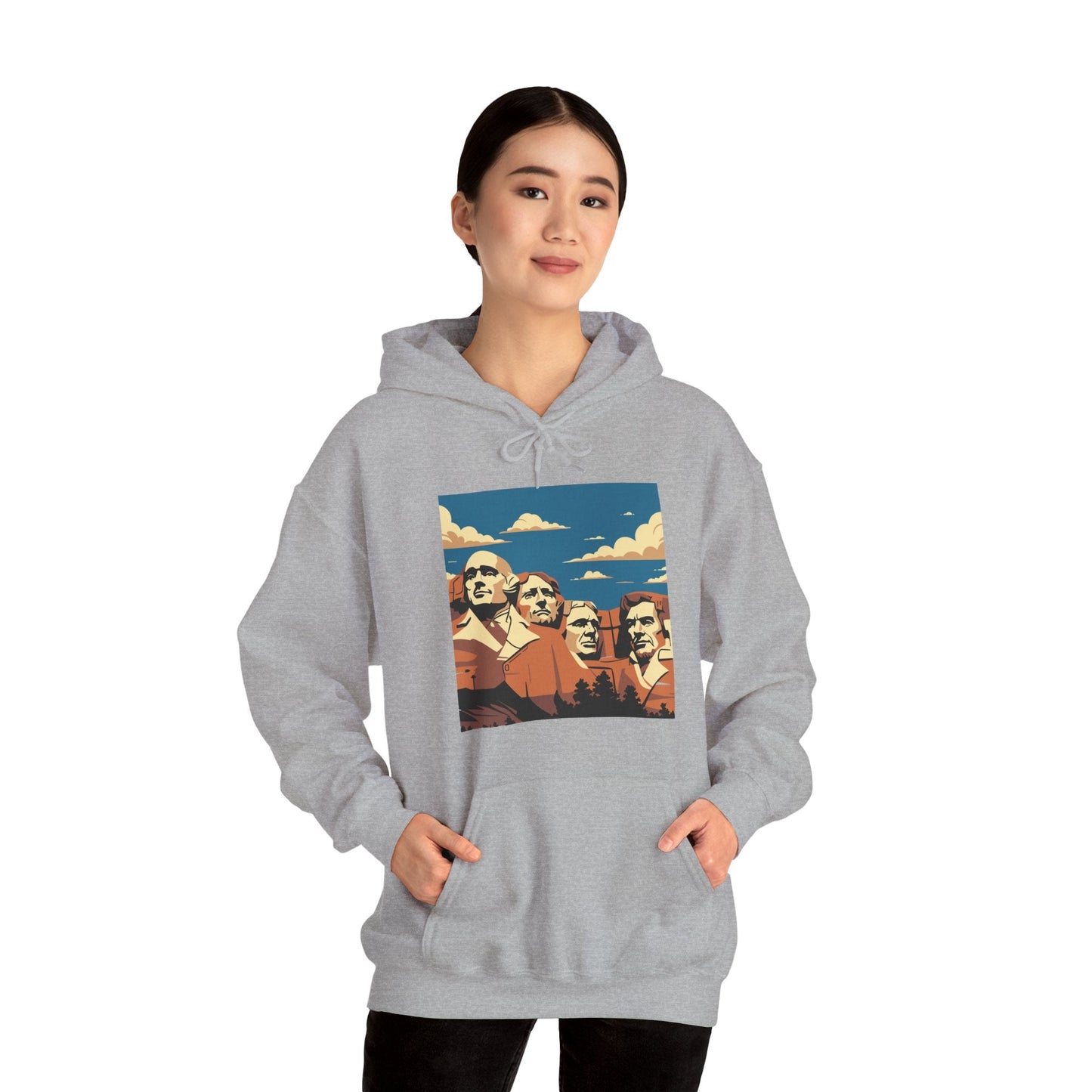 Alex Face Caruso Mount Rushmore Funny Meme Basketball Hoodie
