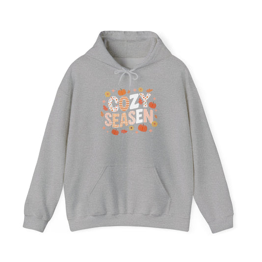 Cozy Season Autumn Fall Vibes Halloween Thanksgiving Pumpkin Hoodie