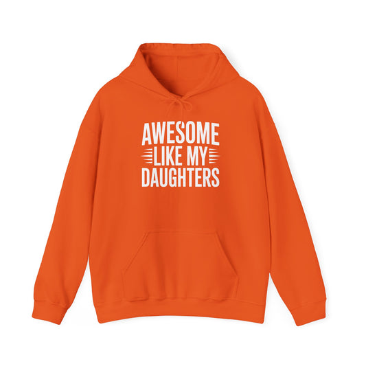 Awesome Like My Daughter Funny Men Dad Fathers Day Hoodie