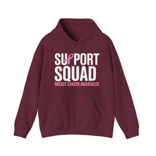Breast Cancer Shirts Support Squad Breast Cancer Awareness Hoodie
