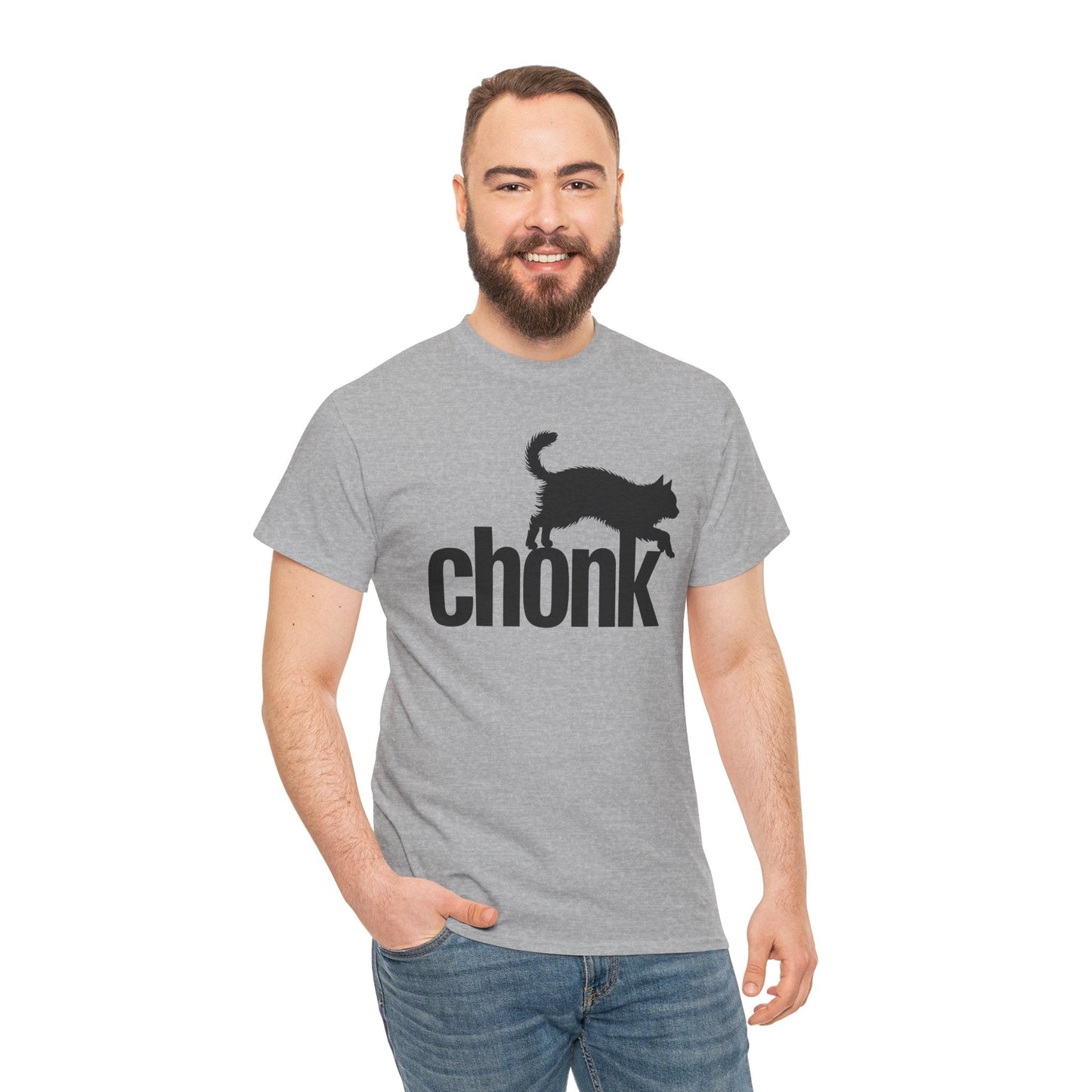 Chonk Cat Meme Funny T-Shirt
