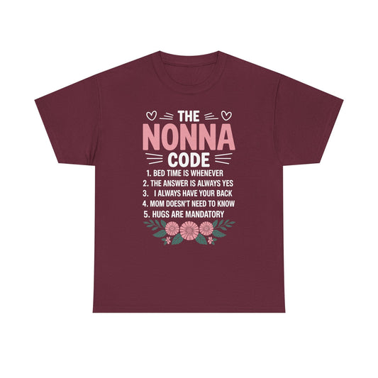 The A Nonna Code Funny Grandma Mothers Day Gifts T-Shirt