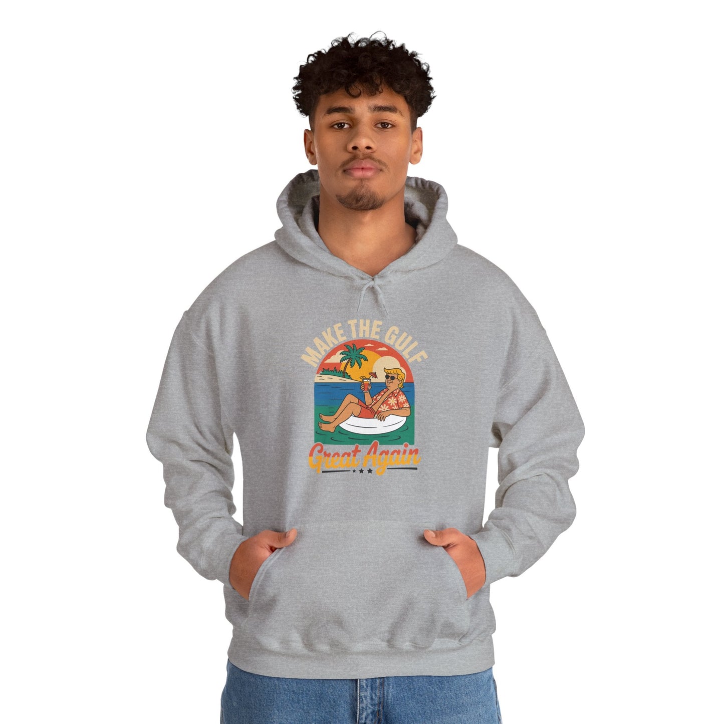 Funny Trump Make The Gulf Great Again Hoodie