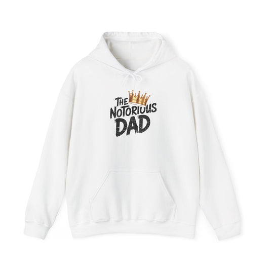 Old School Funny Hip Hop Fathers Day Notorious Dad Hoodie