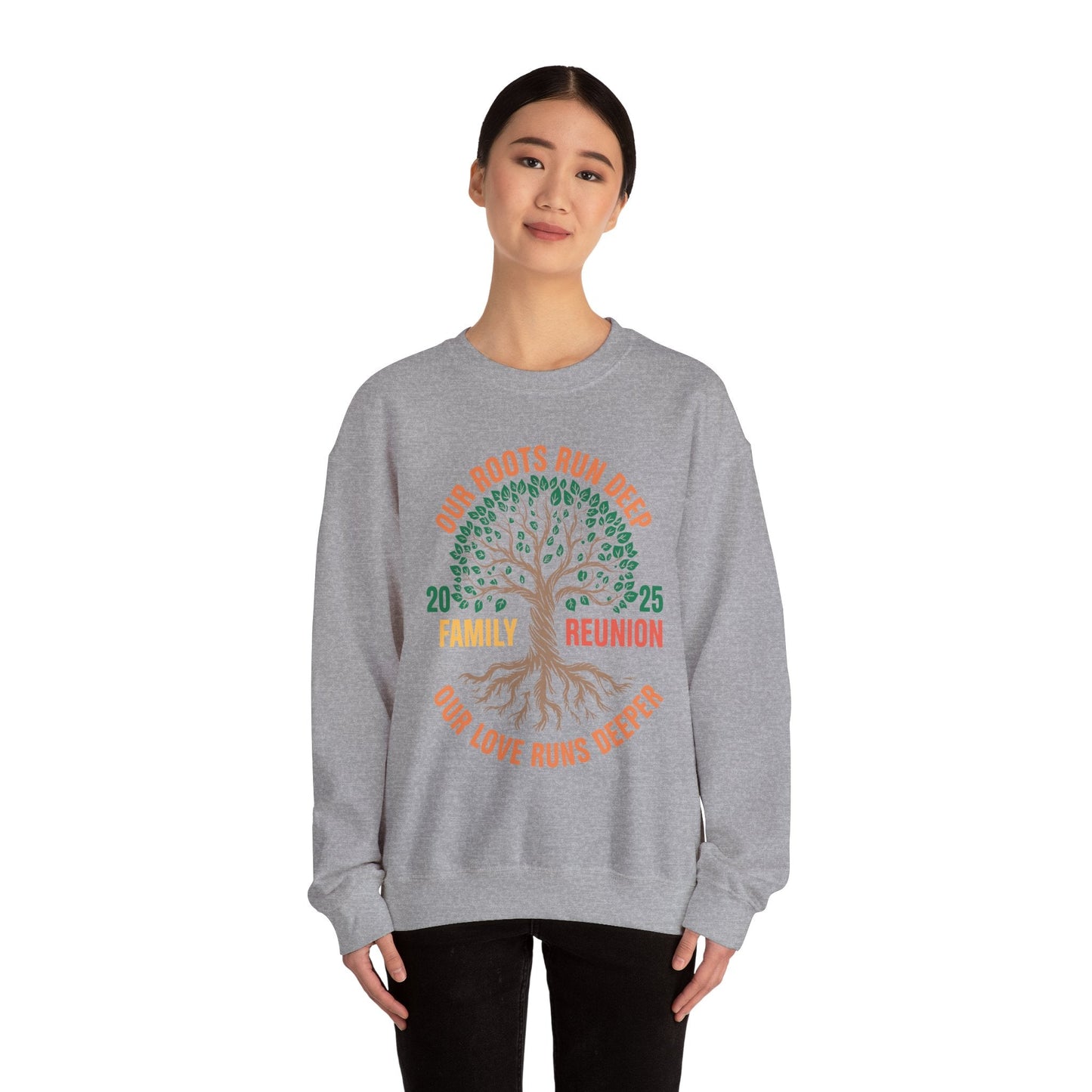 Retro Family Reunion Party 2025 Sweatshirt