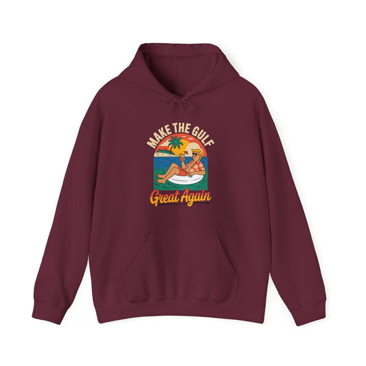 Funny Trump Make The Gulf Great Again Hoodie