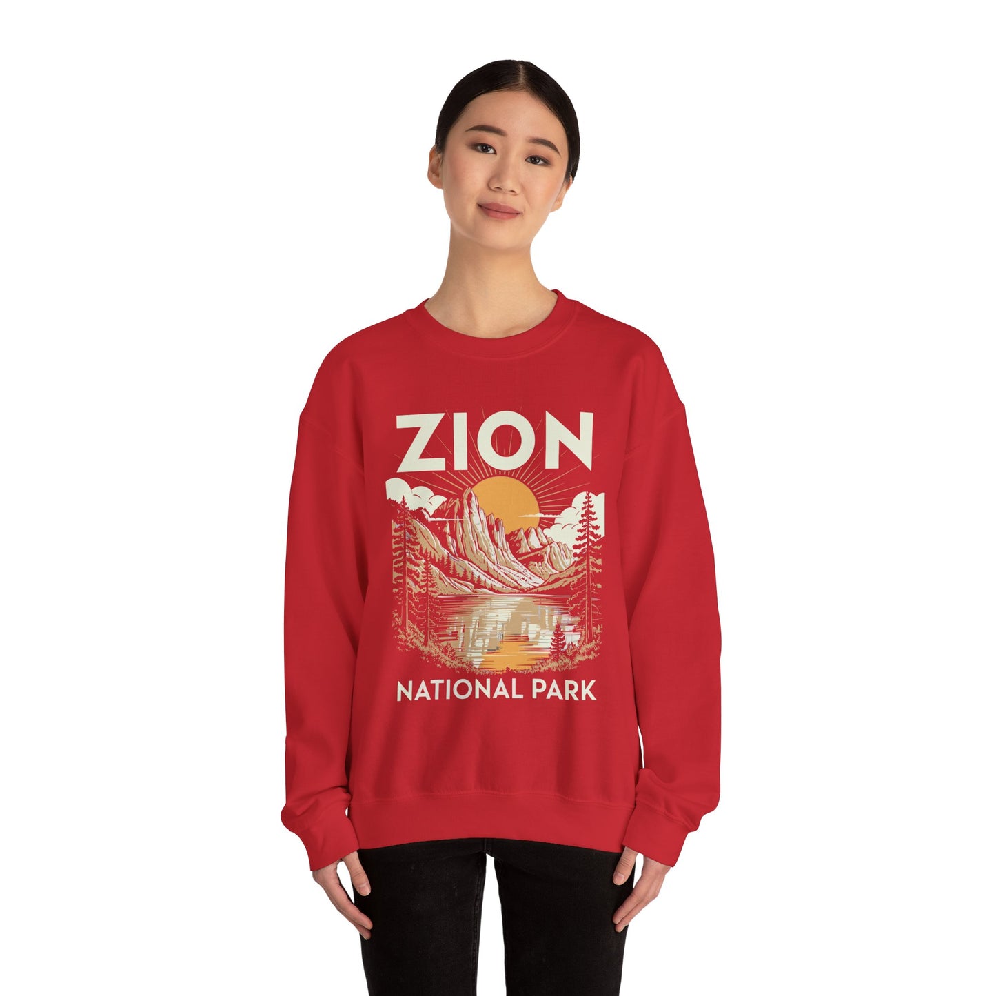 Zion National Park Utah Souvenir Reminder Women Men Sweatshirt