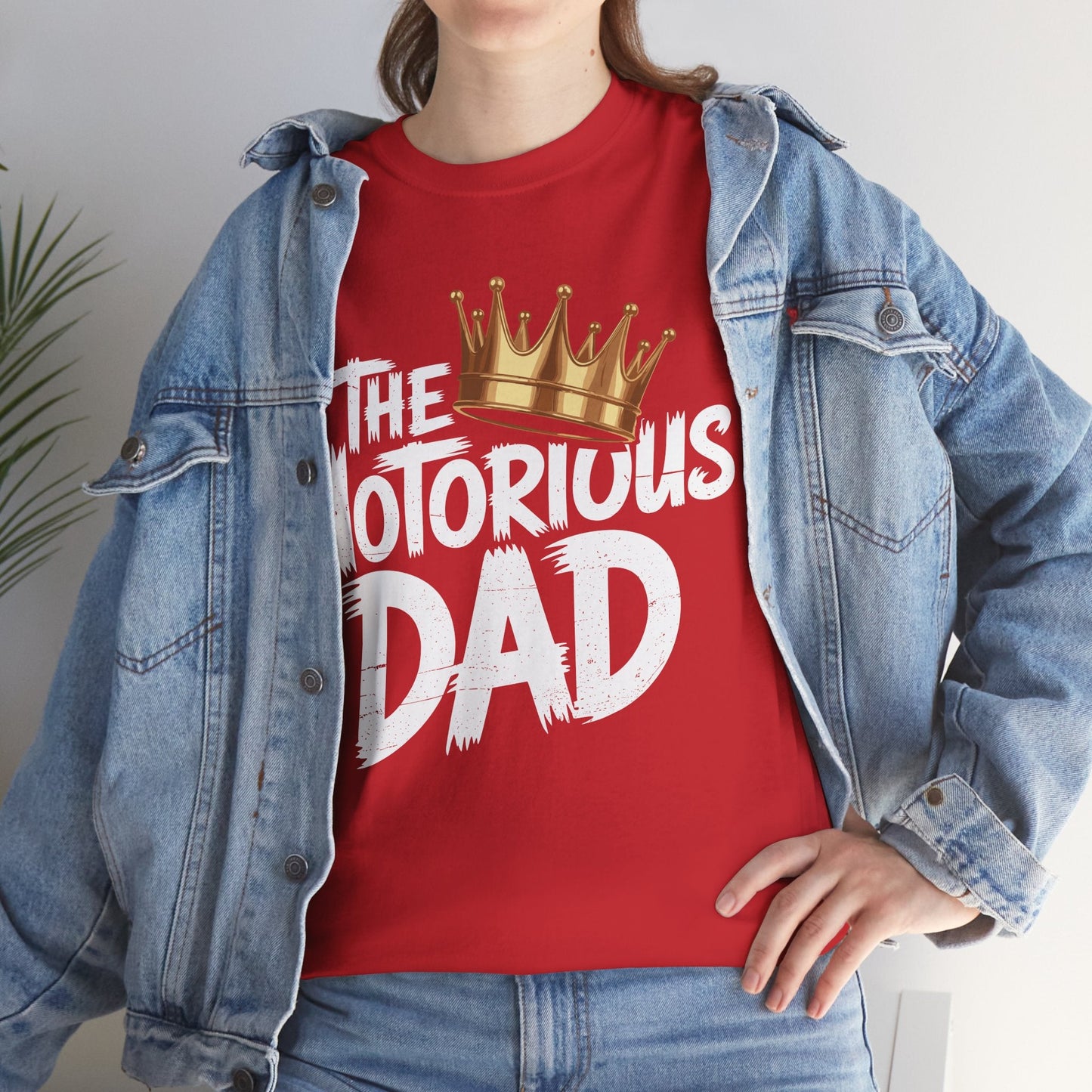Old School Funny Hip Hop Fathers Day Notorious Dad T-Shirt