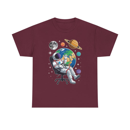 Astronaut Gamer Space Gaming System Planets T-Shirt