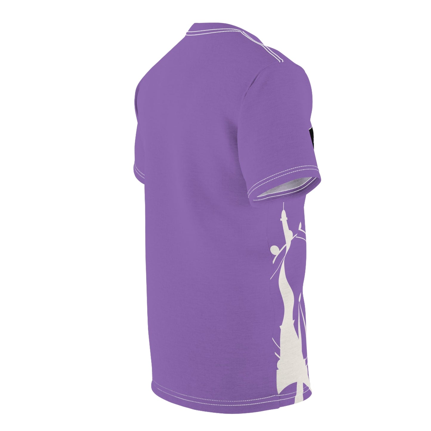 Paris Unisex Cut and Sew Tee Stylish and Comfortable All-Over T-Shirt