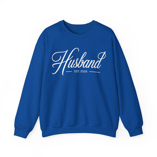 Couples Gifts For Husband And Wife Matching Husband Est 2026 Just Married Sweatshirt