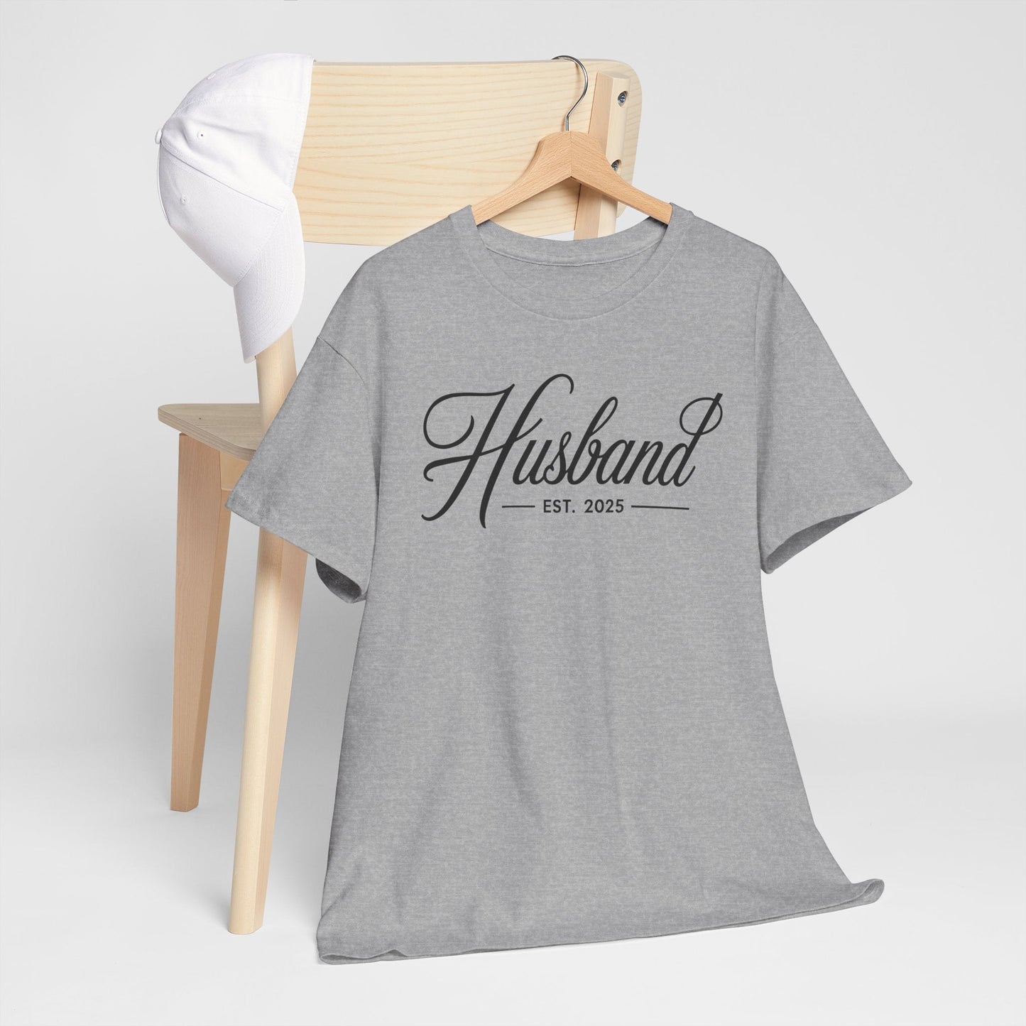Couples Gifts For Husband And Wife Matching Husband Est 2025 Just Married Honeymoon Wedding T-Shirt