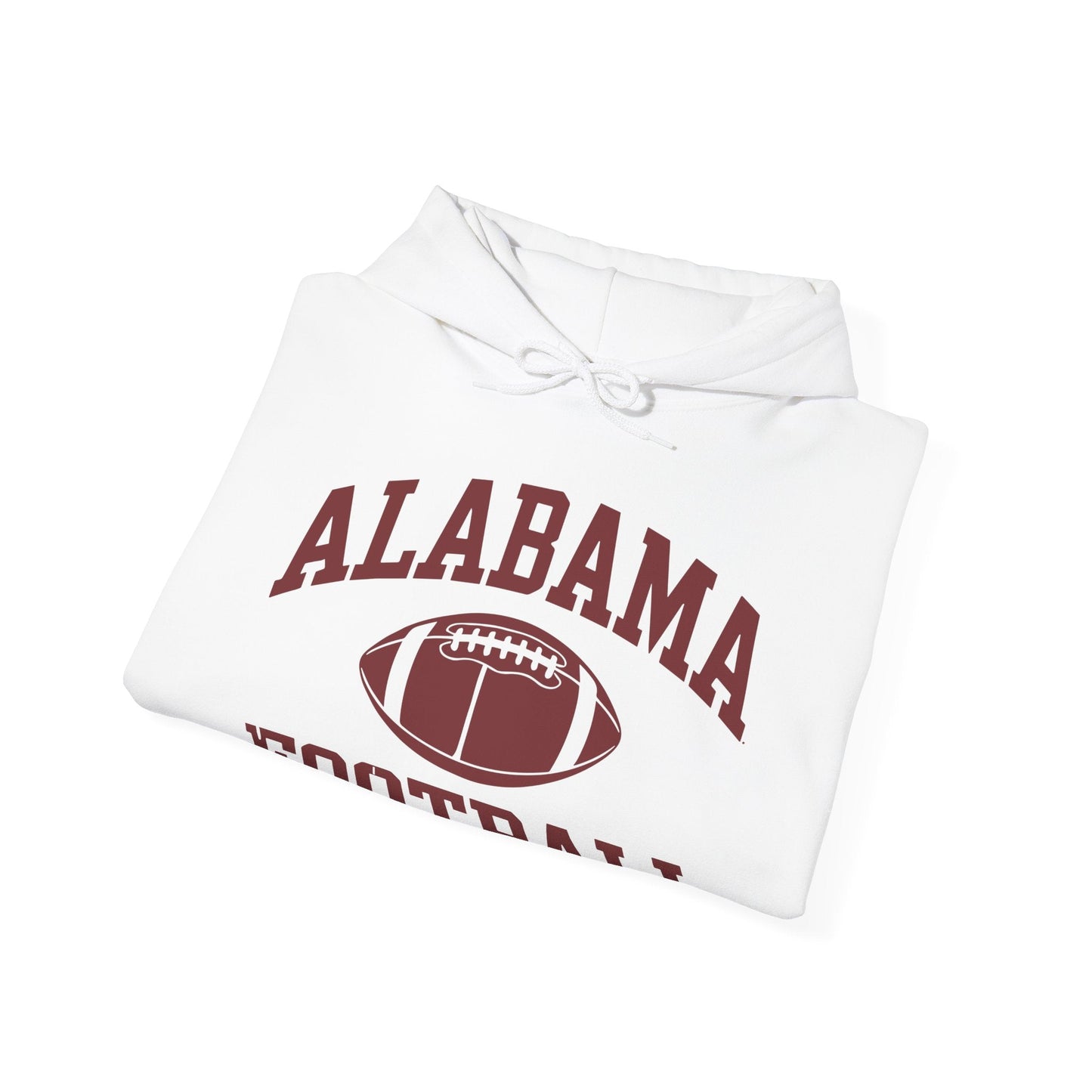 Men's Grey Alabama Football Vintage Distressed Hoodie