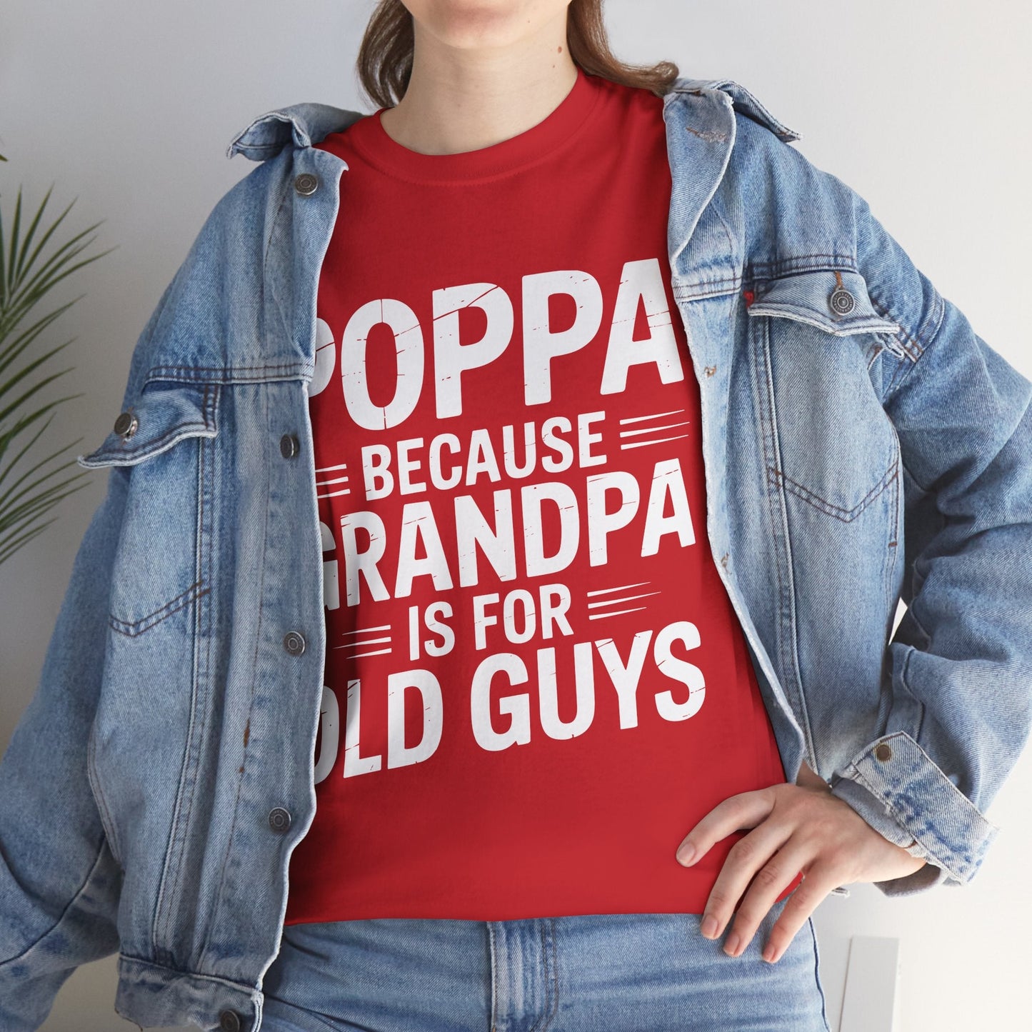 Poppa Grandpa From Grandkids Father's Day Poppa T-Shirt