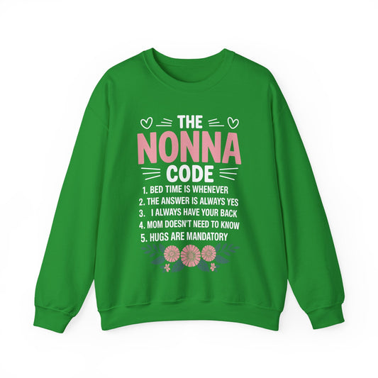 The A Nonna Code Funny Grandma Mothers Day Gifts Sweatshirt