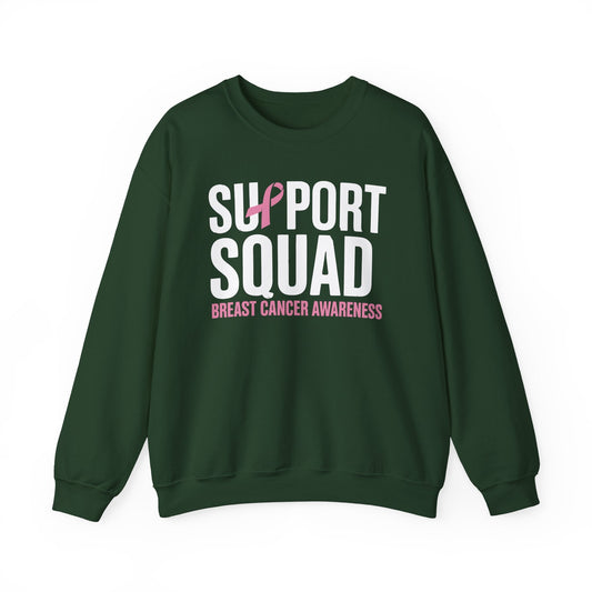 Breast Cancer Shirts Support Squad Breast Cancer Awareness Sweatshirt