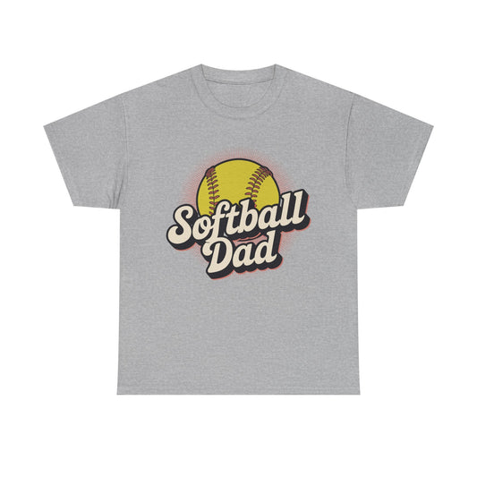 Funny Fathers Day Softball Dad Gift From Daughter Son Wife T-Shirt