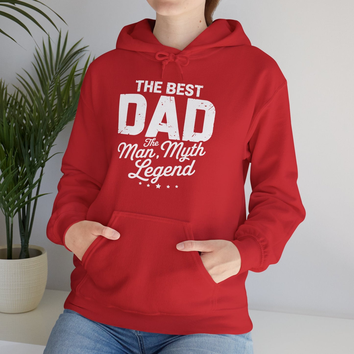 Dad The Man The Myth The Legend Men Papa Funny Father's Day Hoodie