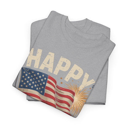 Happy 4th Of July Patriotic American US Flag 4th Of July T-Shirt
