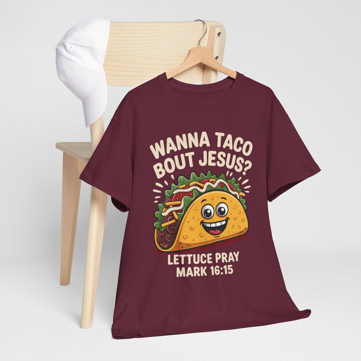 Wanna Taco Bout Jesus Cinco de Mayo Christian T-Shirt Men Women