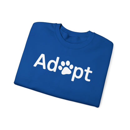 Adopt A Shelter Pet Cat Dog Adoption Animal Rescue Sweatshirt