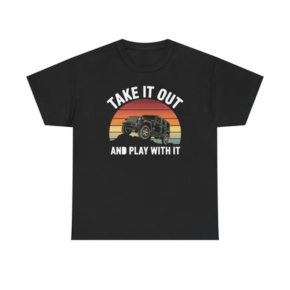 Catch Some Rays Vintage Retro Take It Out And Play T-Shirt