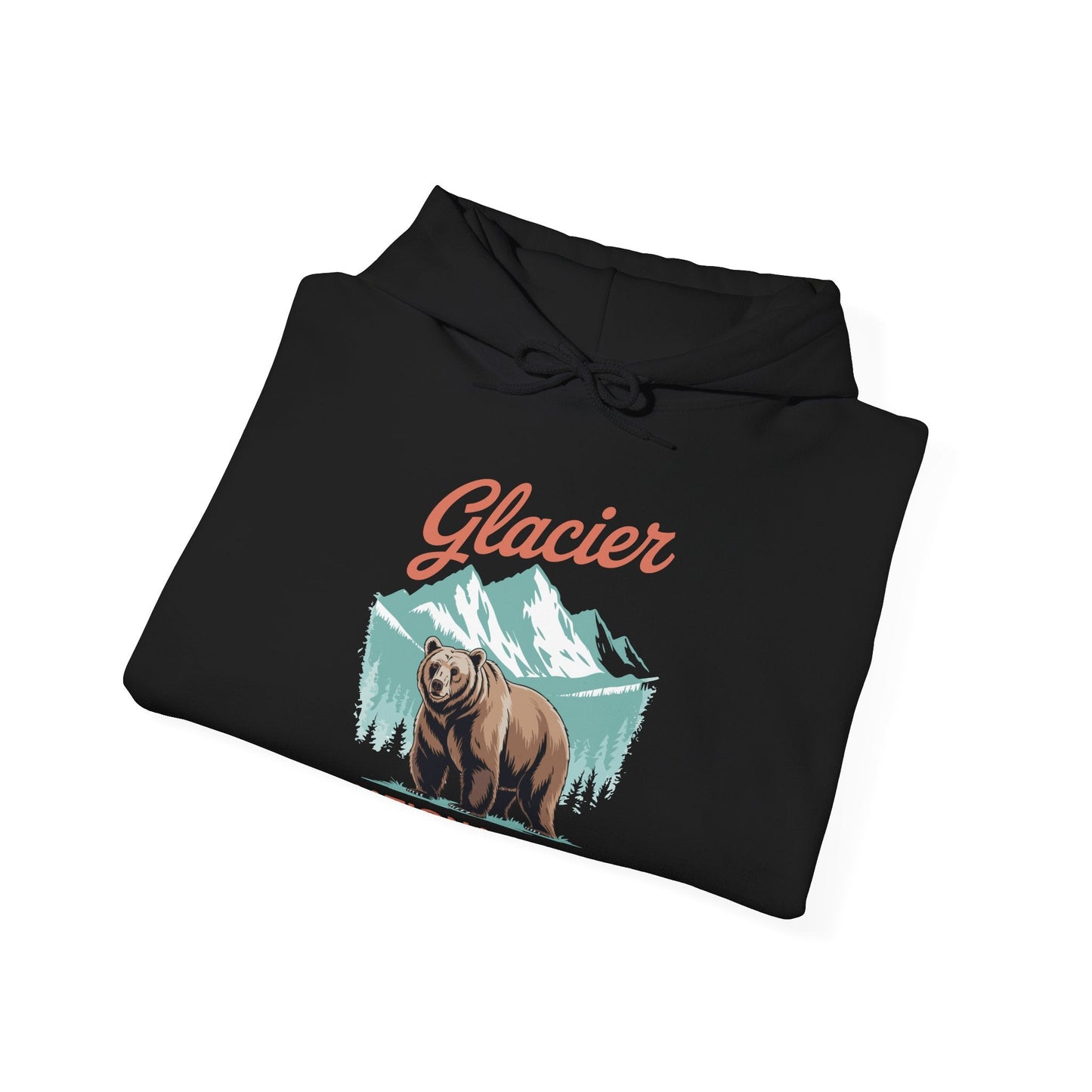 Glacier National Park retro Hoodie