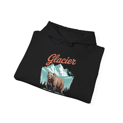 Glacier National Park retro Hoodie