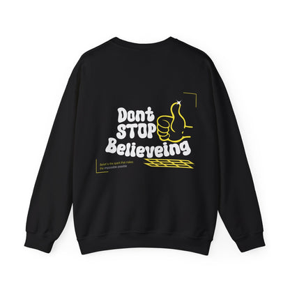 Funny Thumbs Up Emoji Graphic Positive Vibes Sweatshirt