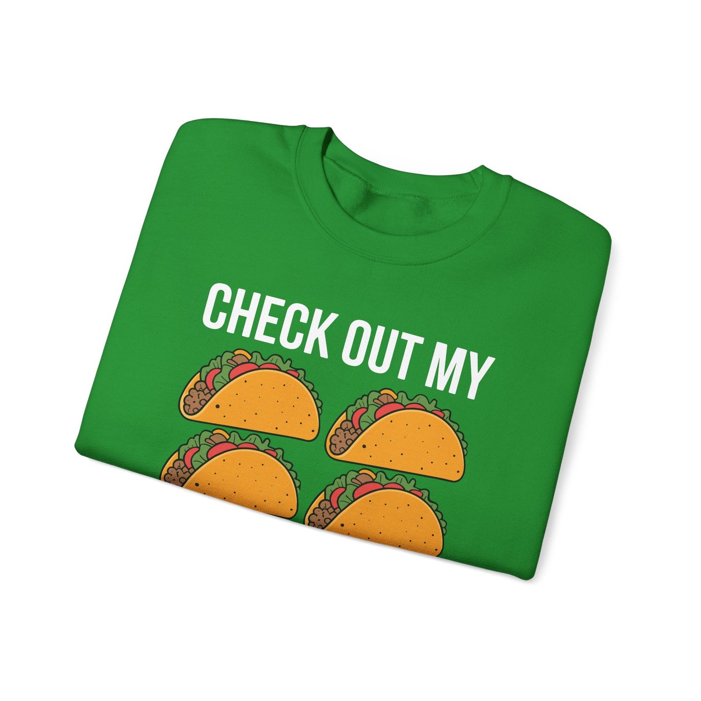 6 Pack Fitness Taco Funny Mexican Gym Top for Taco Lovers Sweatshirt