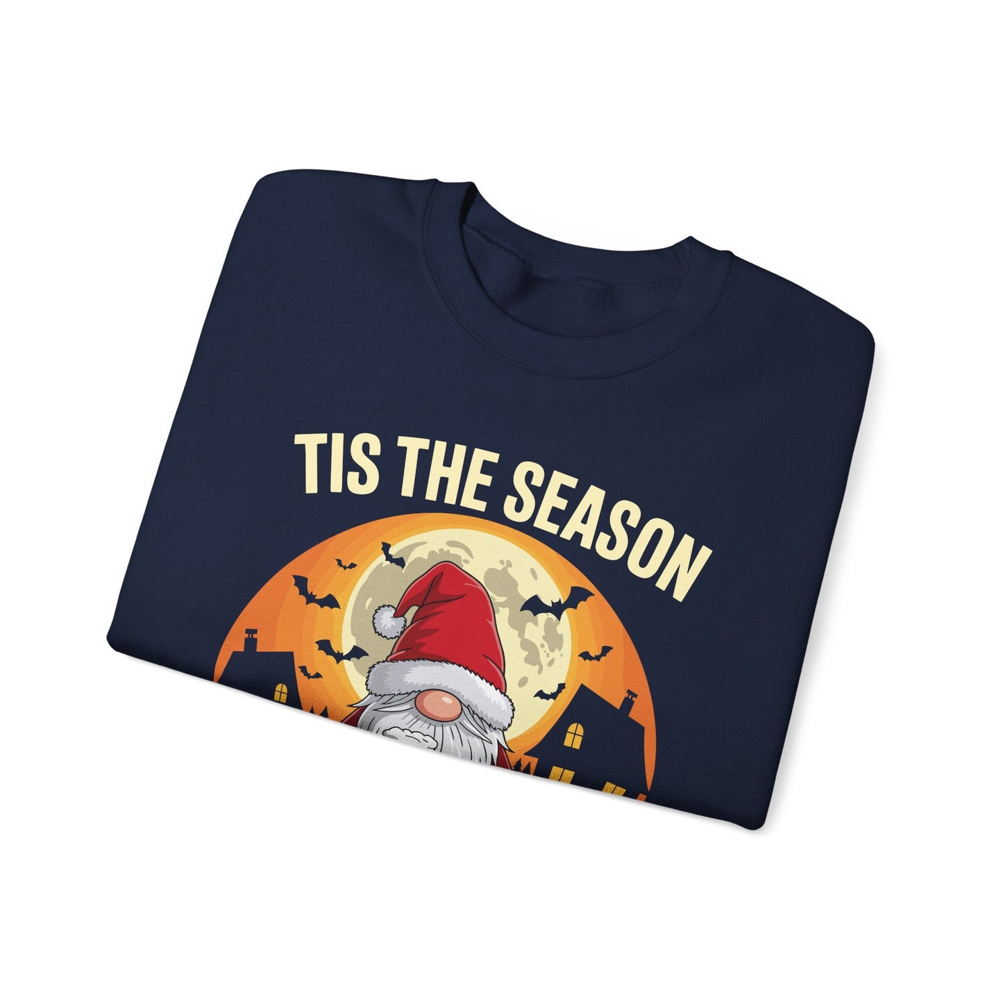 Happy Hallothanksmas Halloween Thanksgiving Merry Christmas Sweatshirt