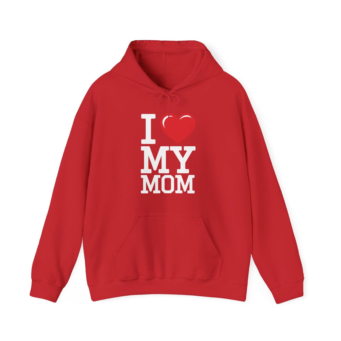 I Love My Mom Mothers Day from Daughter or Son Hoodie