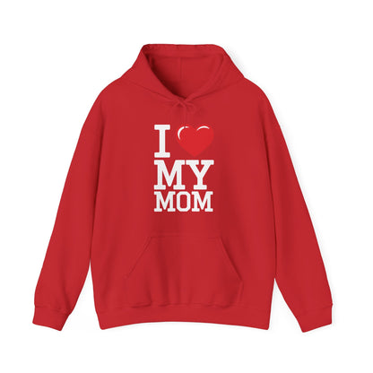 I Love My Mom Mothers Day from Daughter or Son Hoodie