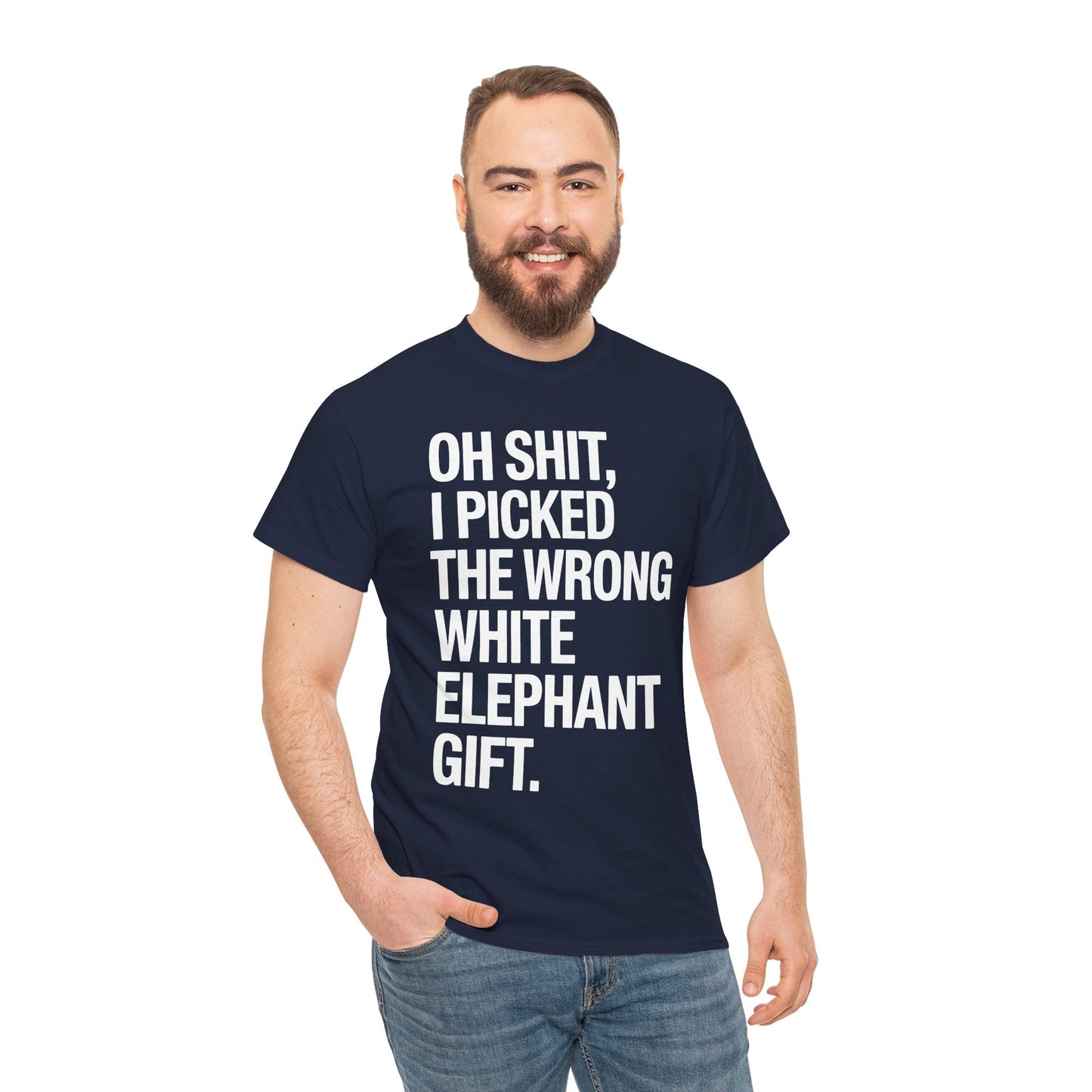 Oh Shit Funny White Elephant Gifts for Adults Under 15 20 T-Shirt