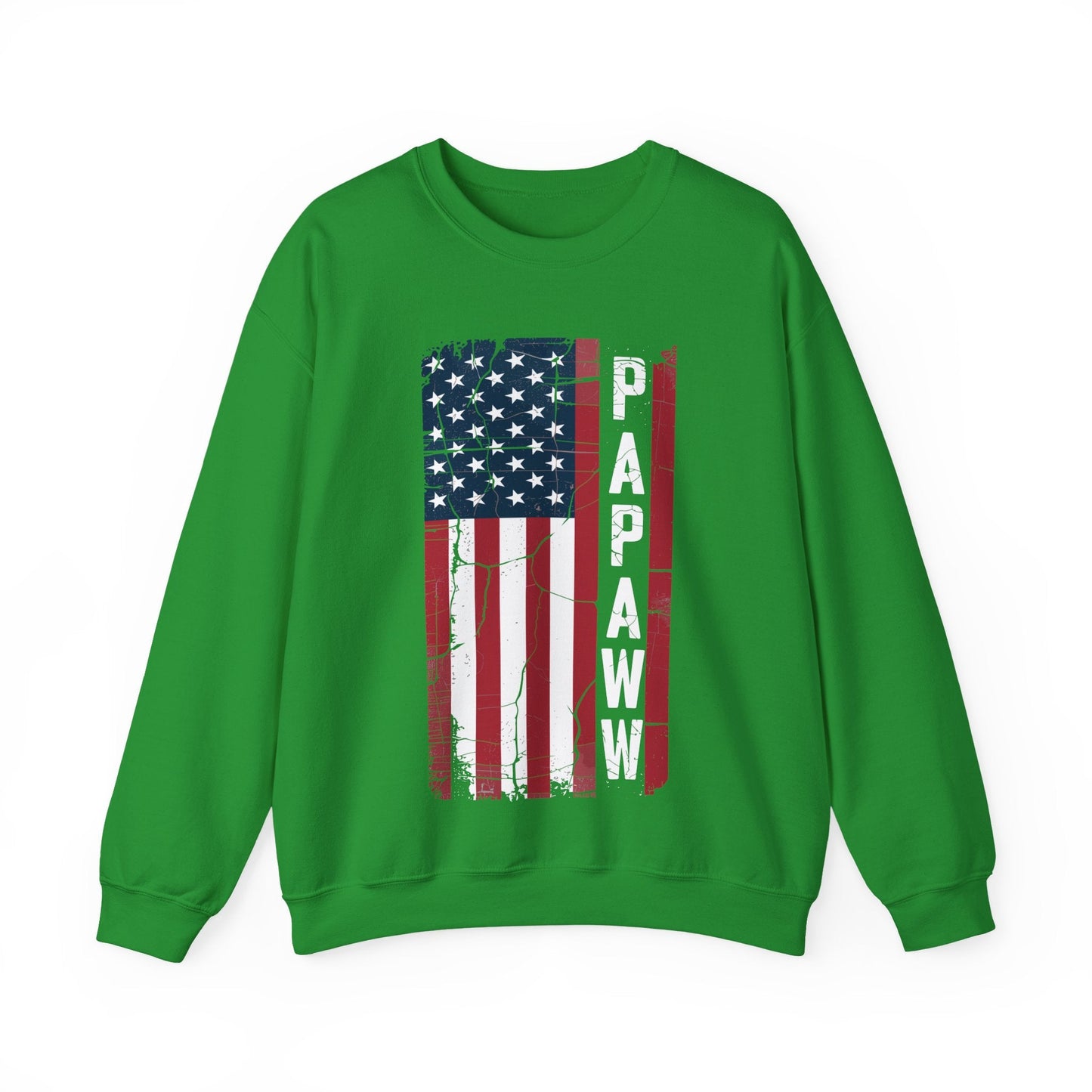Papaw Grandpa US American Flag Shirt Grandfather Day Sweatshirt