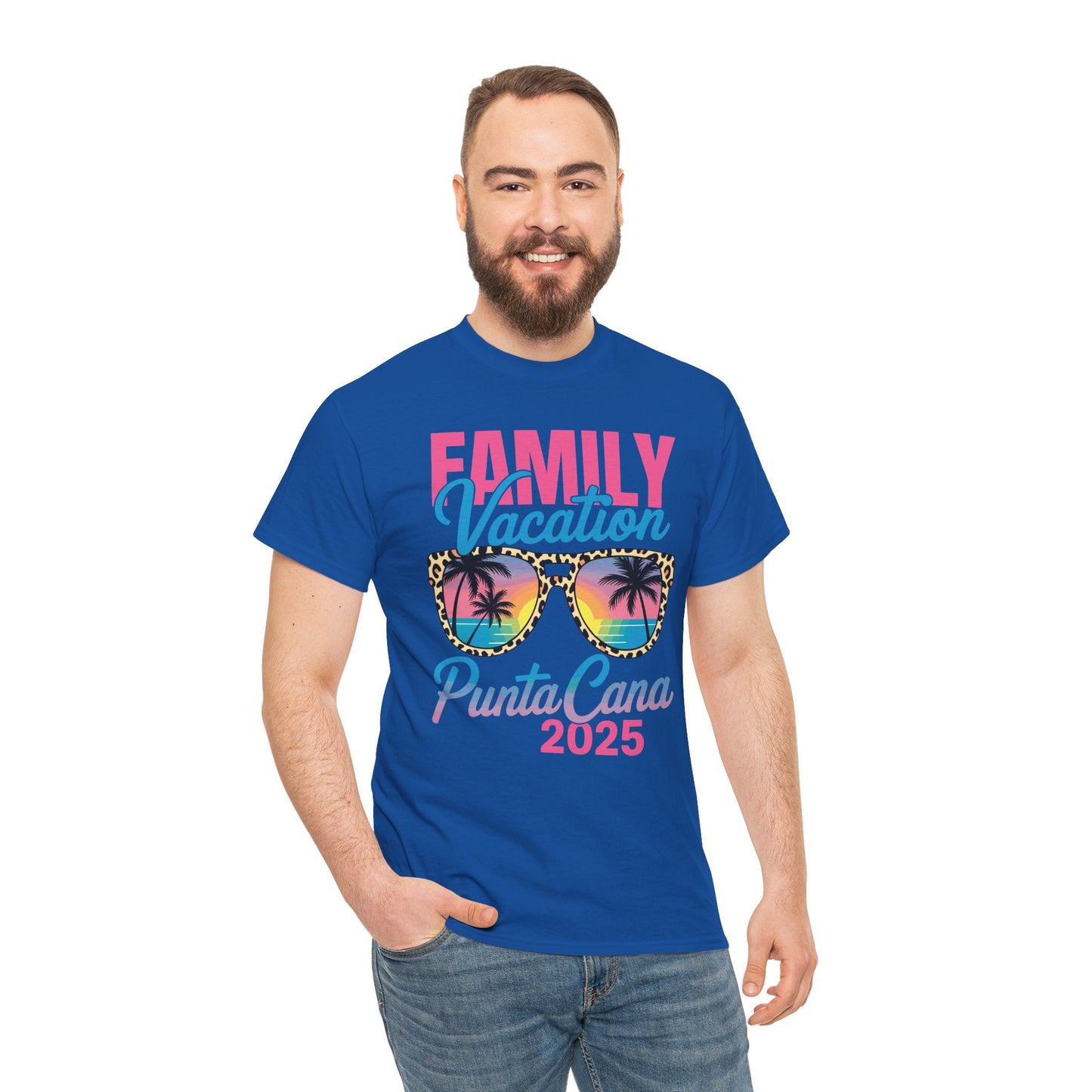 Family Vacation Punta Cana 2025 Matching Holiday Summer T-Shirt