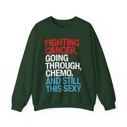 Funny Cancer Fighter Inspirational Quote Chemo Patient Gift Sweatshirt