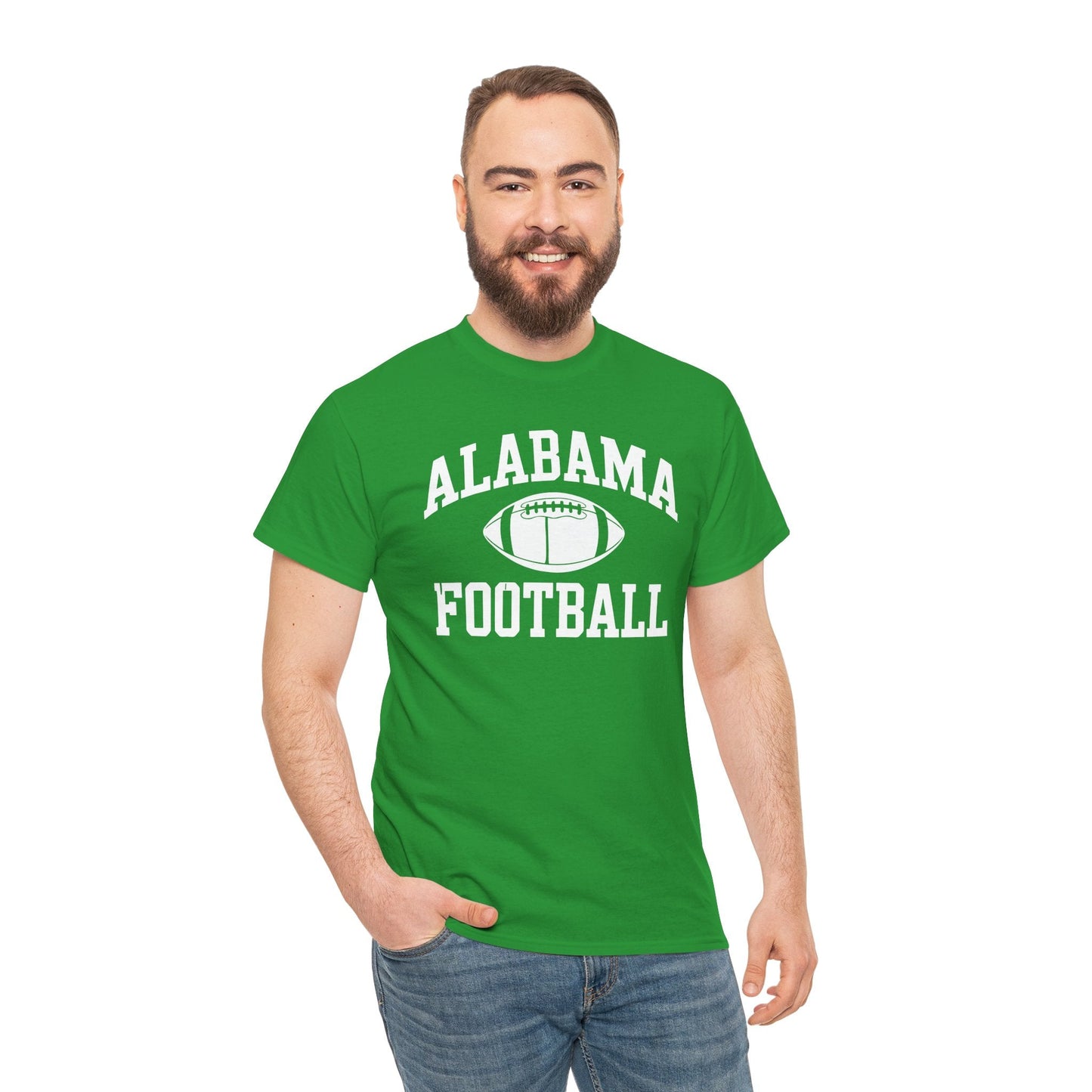 Men's Grey Alabama Football Vintage Distressed T-Shirt