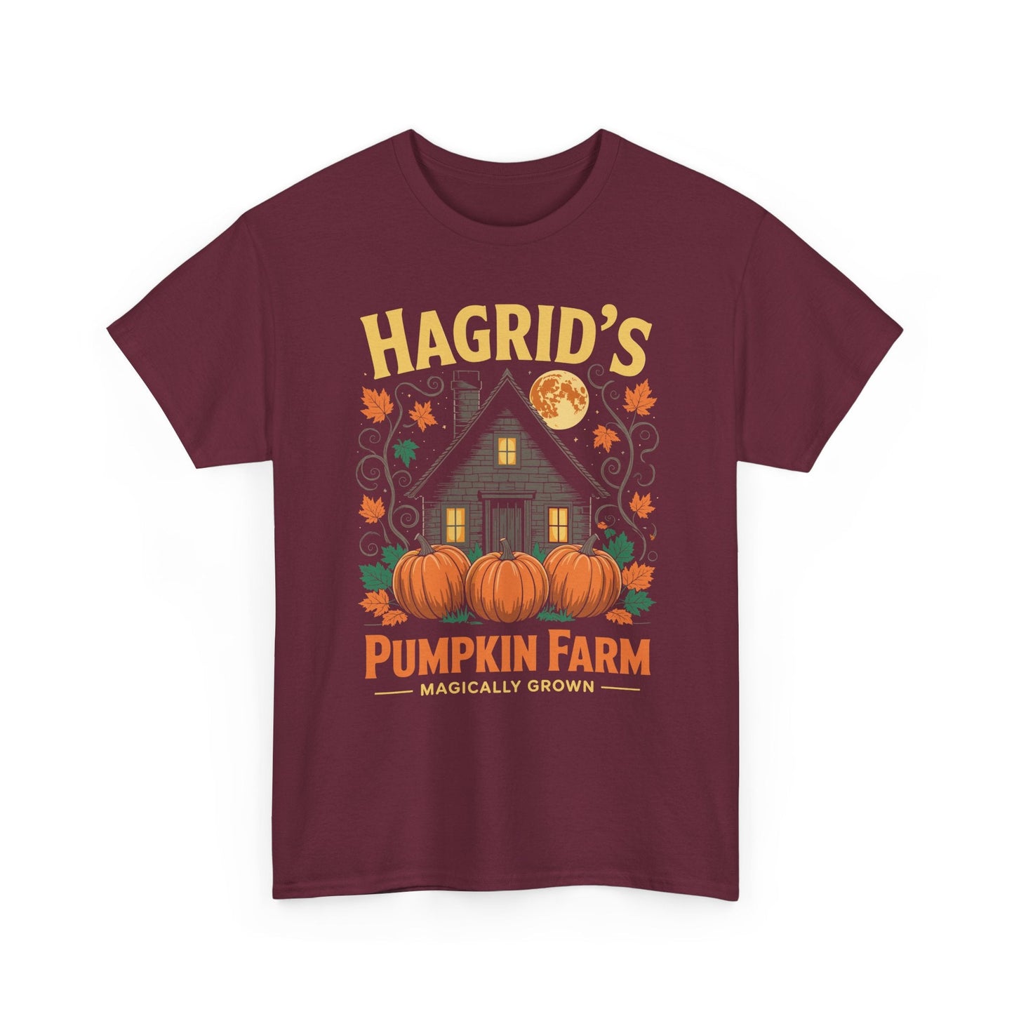 Hagrids Pumpkin Farm Spooky Season Halloween Fun T-Shirt
