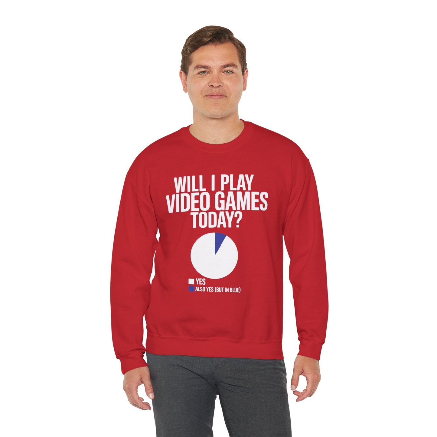 Funny Will I play Video Games today Gamer Gaming Sweatshirt