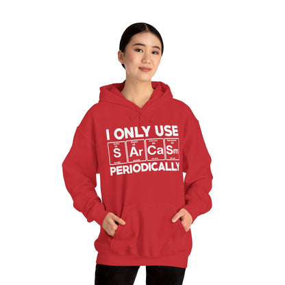 Sarcasm Periodic Table Element Weird Science Joke Gift Hoodie