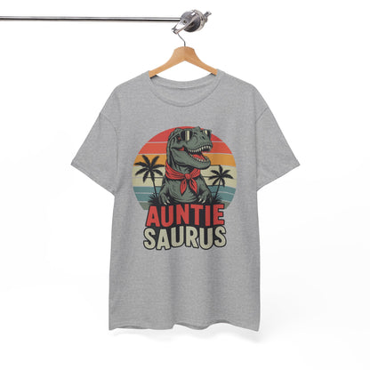 Auntiesaurus T Rex Dinosaur Auntie Saurus Family Matching T-Shirt
