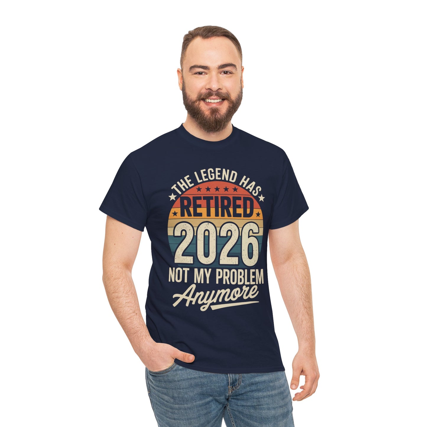 Retired 2026 Not My Problem Anymore T-Shirt
