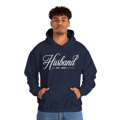 Couples Gifts For Husband And Wife Matching Husband Est 2025 Just Married Honeymoon Wedding Hoodie